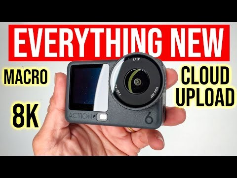 DJI Action 6 Update is HUGE! 8K, Auto Cloud Upload & More