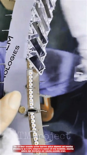 Innovative LED Linear Assembly Technology System : Best Precise Optical Light Alignment