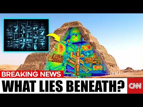 BREAKING NEWS: Hidden Structures Under the Djoser Pyramid Leave Experts Stunned