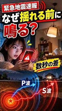 緊急地震速報は、なぜ揺れる前に鳴る？ “数秒の差”を生む仕組み
