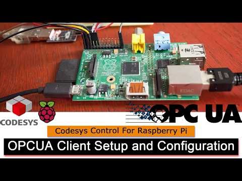 Codesys OPCUA Client On Raspbery Pi and Codesys Control for Raspberry Pi | Get Data from OPCUA Sever