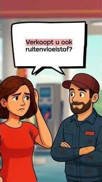🇳🇱 Learn Dutch with Easy Dialogues | Bij het tankstation