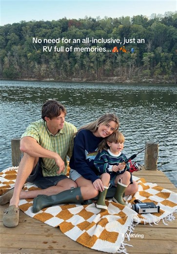 We had the best family weekend away RVing with our growing family and my parents. 🥹 From fishing and canoeing to making dinner at the campfire, this week filled our cup. Are you ready for weekends like this? #GoRVing