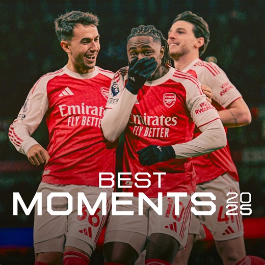 A year of unforgettable moments ✨ The best of The Arsenal in 2025 🎞️ https://arsn.al/krNA6KQ | Arsenal