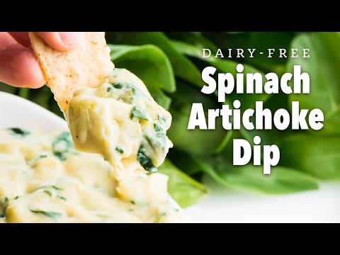 Vegan Spinach Artichoke Dip | Easy Party Hit