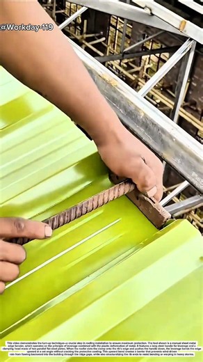 Roofing Sheet Edge Bender: Working Principle and Rainproofing Application