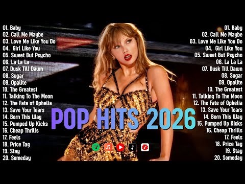 Top 10 Trending Songs 🔥 Billboard Pop Hits – Billie Eilish, Taylor Swift, Ellie Goulding