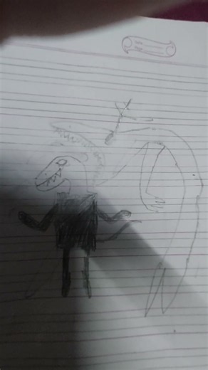 t-rex vs monster wendigo part - 2