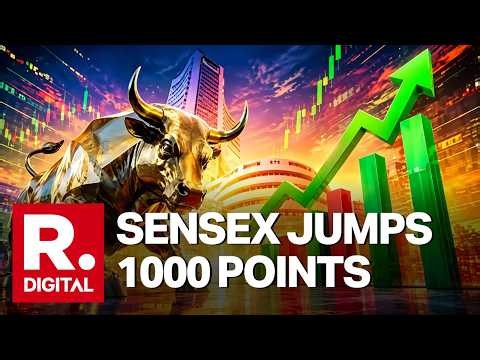 Sensex Surges Over 1,000 Points, Nifty IT Jumps Nearly 5%: What’s Driving The Rally?