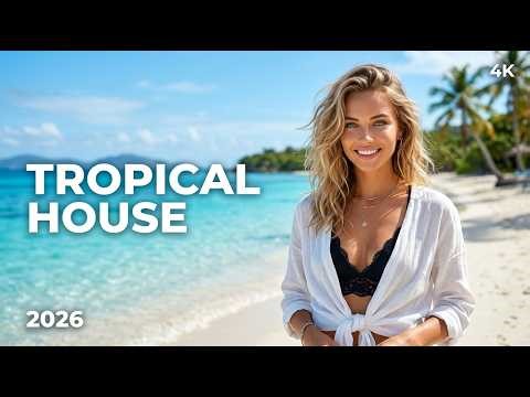 🔴 LIVE Relaxing Deep House Lounge 🌴 Tropical Summer Chill Vibes | 24/7 Music 4K