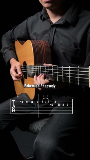 Queen - Bohemian Rhapsody (solo) #guitartutorial