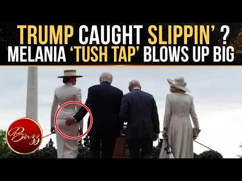 Trump’s WILD MOMENT Caught On Cam; Melania 'LOVE TAP' Has Internet Losing It