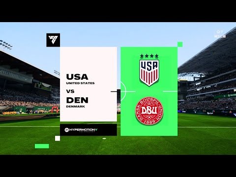 USWNT vs. Denmark W | FC 26 Gameplay International Friendly [4K 60FPS]