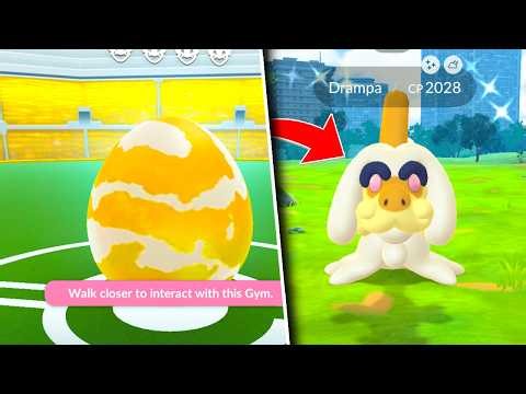 NEW SHINY DRAMPA RAIDS NOW IN POKEMON GO! Inviting Members! #pokemongo