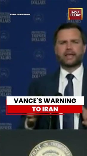 'Strait Of Hormuz Must Stay Open': JD Vance Warns Iran | US News | Iran War | Trump