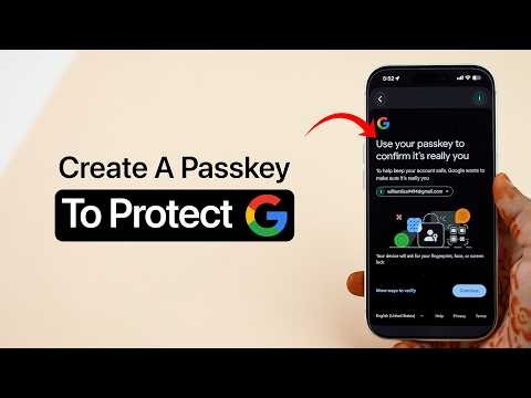 How To Create a Passkey For Google Account?
