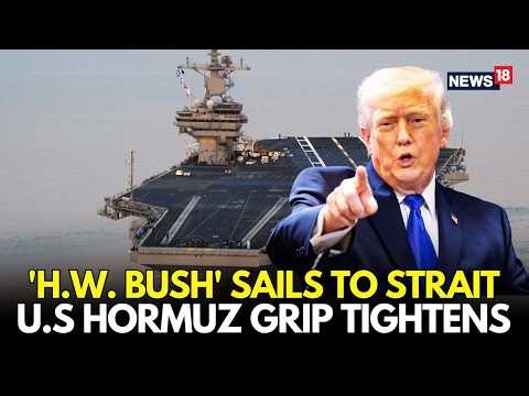 Hormuz War LIVE | Third US Carrier Enters Middle East | USS Bush Signals Massive Escalation | N18G