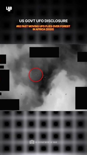 Fast Moving UFO Captured Over African Forest! 😱🛸