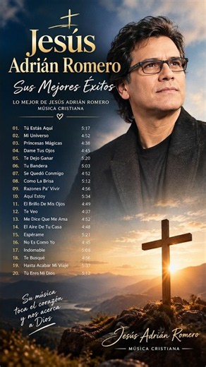 Jesús Adrian Romero Sus Mejores Exitos - Lo Mejor De Jesus Adrian Romero Musica Cristiana