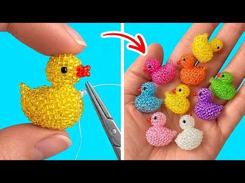 🌈 Unusual MINI CRAFTS & cool DIY miniature ideas for everyone!🐥