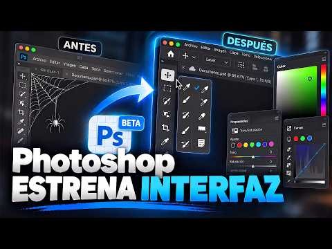 ¡Probamos la nueva interfaz de Photoshop! ("Spectrum")