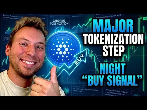 CARDANO ADA - Takes Major Step in Tokenization! "Buy Signal" on NIGHT?!