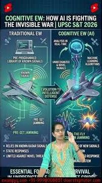 Cognitive EW How AI is Fighting the Invisible War UPSC S&T 2026