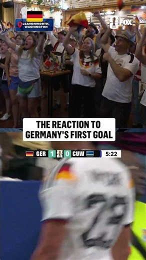 A quick start for Germany and these fans were loving it 🇩🇪