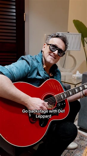 Backstage with Def Leppard