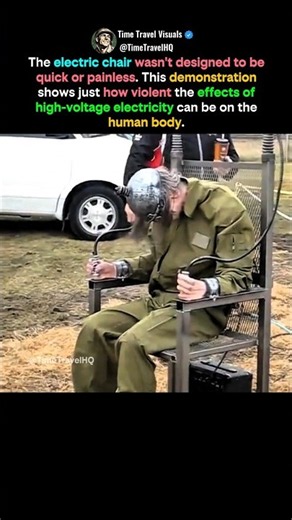 The Disturbing Truth About the Electric Chair #shorts
