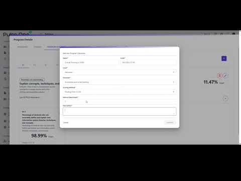 Program Details Tutorial | Program Learning Outcomes