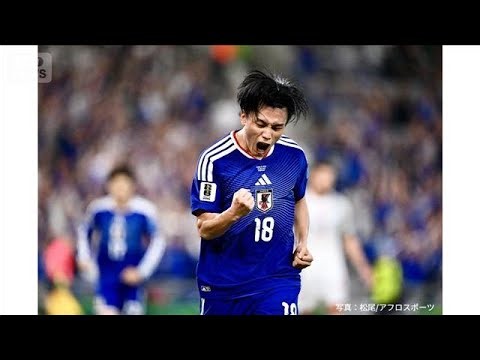 サッカーW杯グループステージ第2戦　日本がチュニジアに4対0で快勝(2026年6月21日)