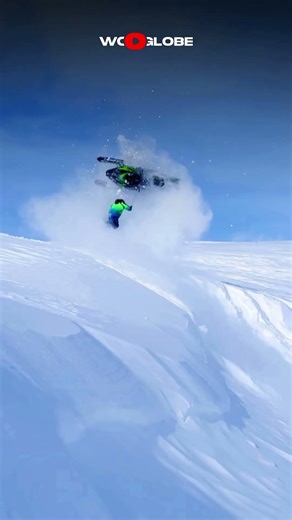 Jet Ski Jump Fail Ends in Epic Snow Crash #unexpected #failvideo #extremefails