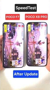 POCO X8 Pro vs POCO F7 SpeedTest 🔥🔥🚀