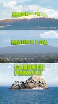 What’s the biggest volcano?
