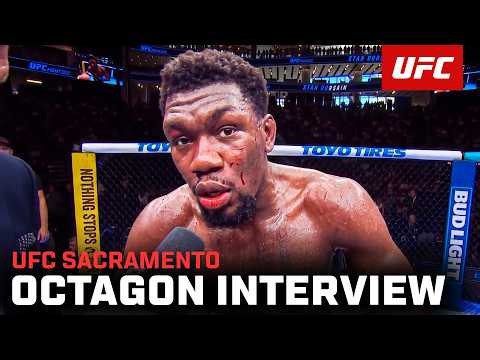 Stan Dorsainvil Octagon Interview | UFC Sacramento