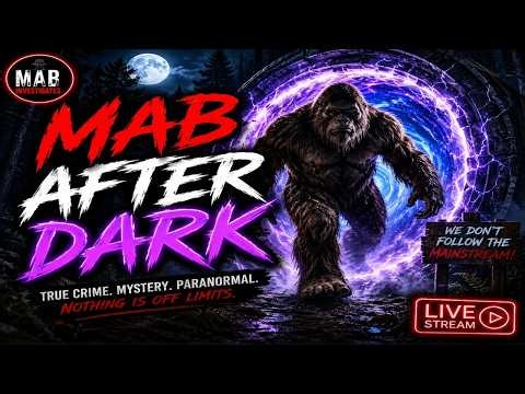 Sasquatch coming through a portal? Aliens? Anti Gravity? Let's discuss tonight on MAB After Dark!