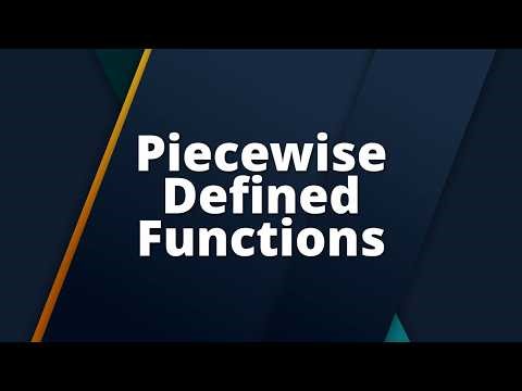 01 Functions & Transformations - Piecewise Functions (7/10)