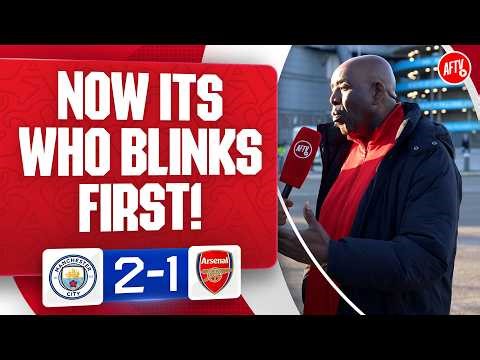 Now Its Who Blinks First! (Robbie) | Man City 2-1 Arsenal