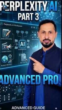 Perplexity AI Part 3 — Advanced Pro Guide 🔥 | Master Perplexity AI Like a Pro#shorts#deeplearningai