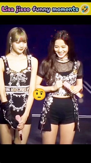 black pink lisa jisso❣️so funny 🤣 moments ✨ #blackpink