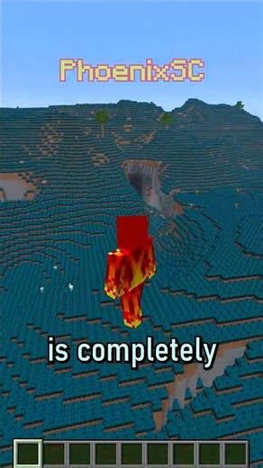 A SCULK SENSOR Minecraft world.