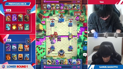 RT @EsportsRoyaleEN: Never seen ANYTHING LIKE THIS before! 🤯A draw at the #CRL26 April Monthly Final! @Taa_0922 and @Samuel_Bassotto are…