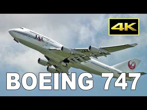 [4K] ジャンボジェットの時代 ～ 成田空港で撮影した21機のボーイング747 ～
