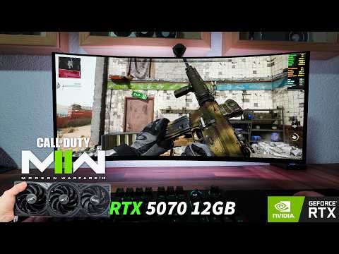 Call of Duty Modern Warfare 2 - RTX 5070 12GB - Ryzen 7 9800X3D | Alienware AW3425DW 34" Oled