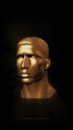 Mostapha Ait Boukioud on Instagram: "quelques étapes du modelage HAKIMI sur zbrush #hakimi #achrafhakimi #can2025 #sculpturemaroc #lmontakhabalmaghribi🇲🇦🇲🇦 #coupedafriquedesnations"