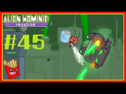 FriesPlays: Alien Hominid Invasion #45 - MegaBot 2.0 Is Back! (Fries101Reviews)
