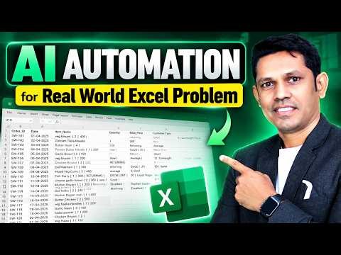 REAL WORLD Excel Problem Solved with AI 🤯 | Automate Data Cleaning with VBA Code
