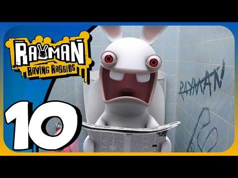 Rayman Raving Rabbids Walkthrough (PS2, Wii, X360, PC) (No Commentary) Part 10