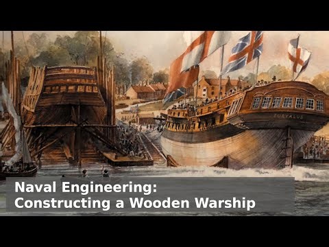Naval Engineering - Building a Wooden Warship, Timber, Nails and Curves!